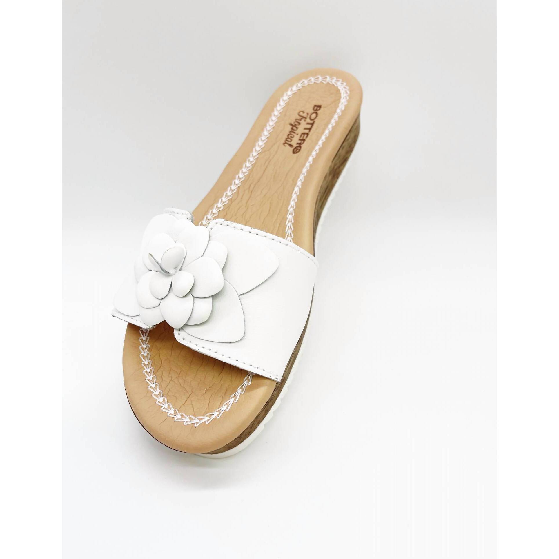 New Bottero Women Napoli Slide In White